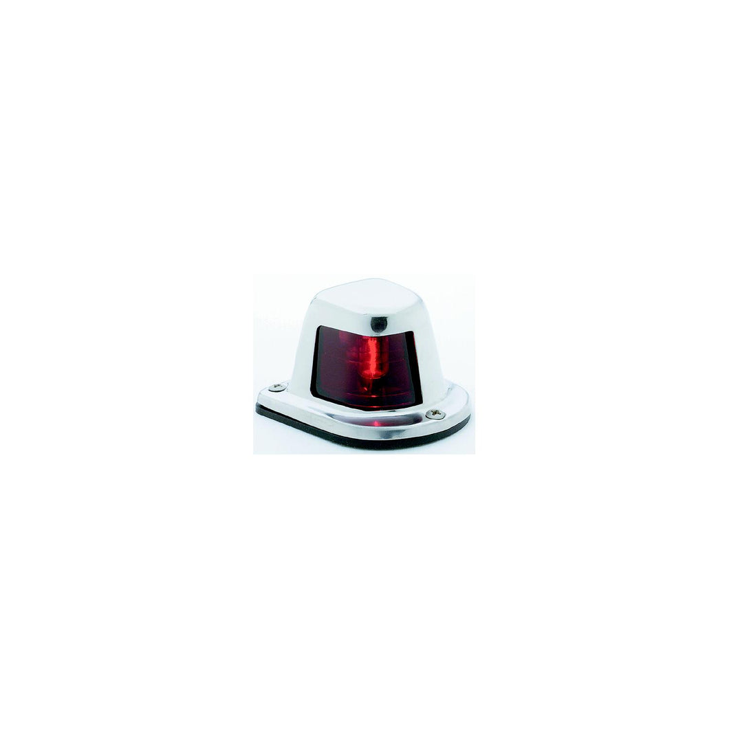 Attwood Side Lights Deck Mount, Stainless Steel - Red -Modern Boat Sales & Service