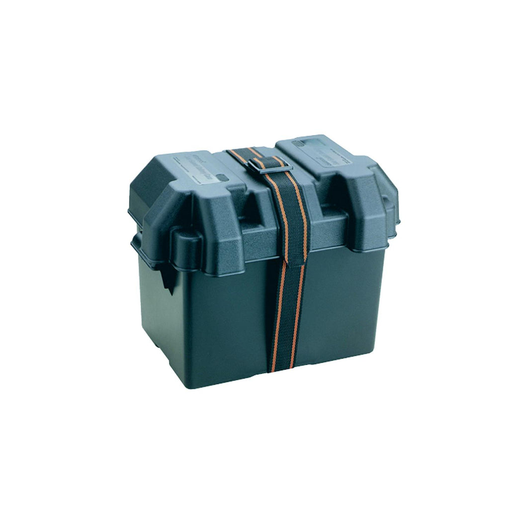 Attwood Standard Non-Vented Battery Box For Group 24/24M, Black -Modern Boat Sales & Service