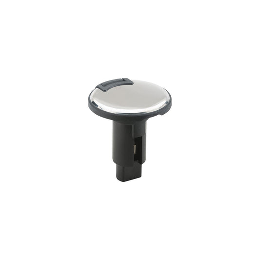 Attwood LightArmorâ„¢ Plug-In Base - Round Series, 2-Pin, 316 S.S. -Modern Boat Sales & Service
