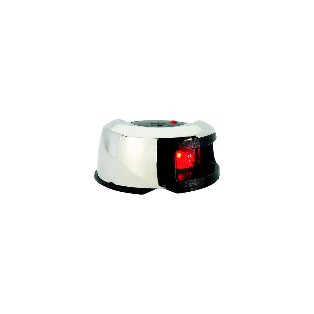 Attwood LightArmor LED Deck Mount Side Light, Black, Stainless Side -Modern Boat Sales & Service