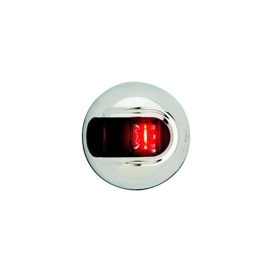 Attwood LightArmor LED Vertical Surface Mount Port Side Light, Round -Modern Boat Sales & Service