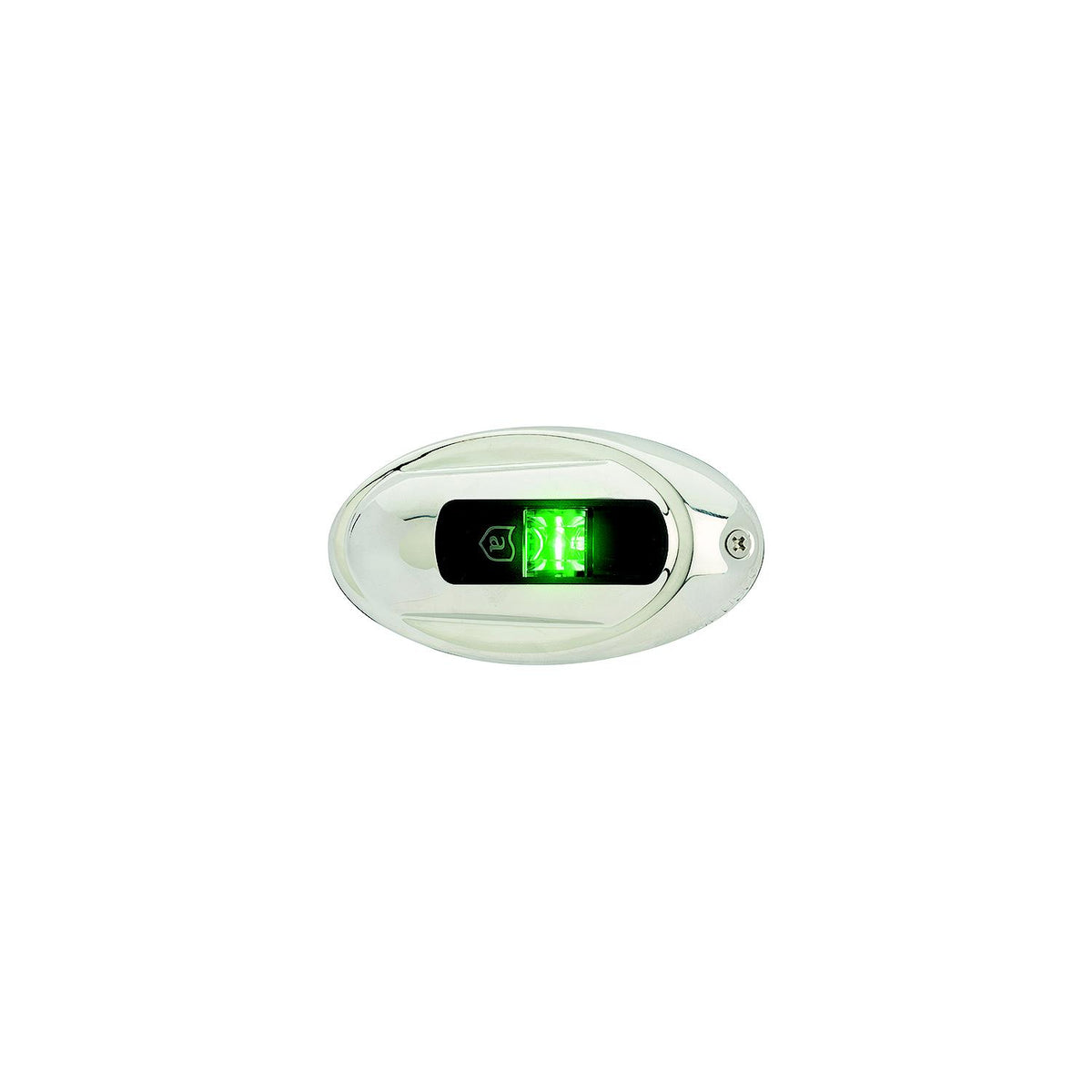 Attwood LightArmor LED Vertical Surface Mount Starboard Side Light, Oval -Modern Boat Sales & Service
