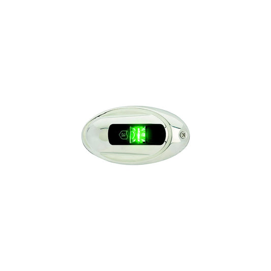 Attwood LightArmor LED Vertical Surface Mount Starboard Side Light, Oval -Modern Boat Sales & Service