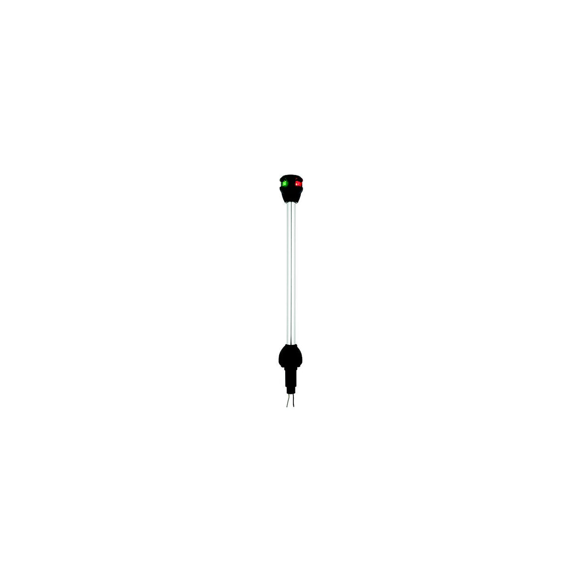 Attwood LightArmor Bi-Color LED Navigation Pole Light, 10" Straight w/Task Light Default Title -Modern Boat Sales & Service
