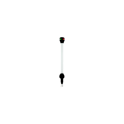 Attwood LightArmor Bi-Color LED Navigation Pole Light, 10" Straight w/Task Light Default Title -Modern Boat Sales & Service