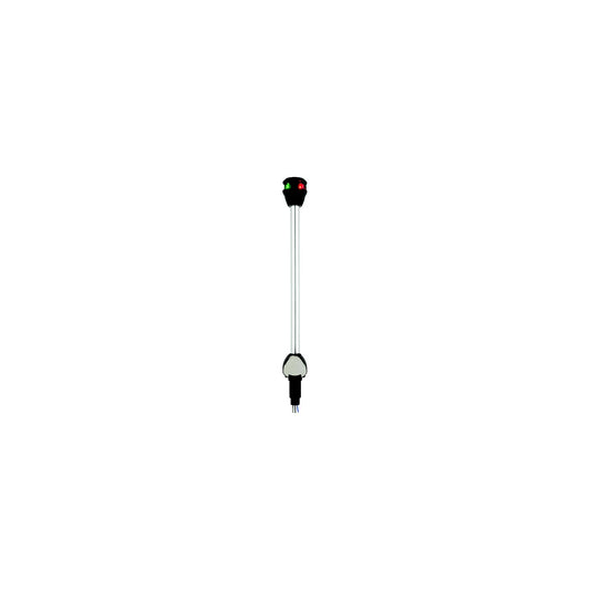 Attwood LightArmor Bi-Color LED Navigation Pole Light, 14" Straight w/Task Light -Modern Boat Sales & Service