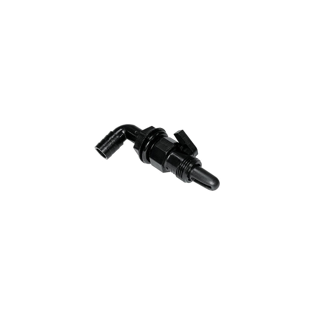 T-H Marine AHV90DP Aerator Spray Head 90A Screw On Valve w/Shut Off, 3/4