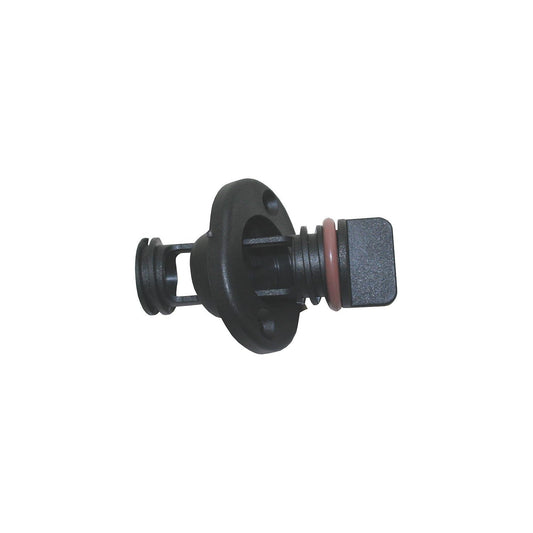 T-H Marine Drain Plug Fits 1" Hose, Black -Modern Boat Sales & Service