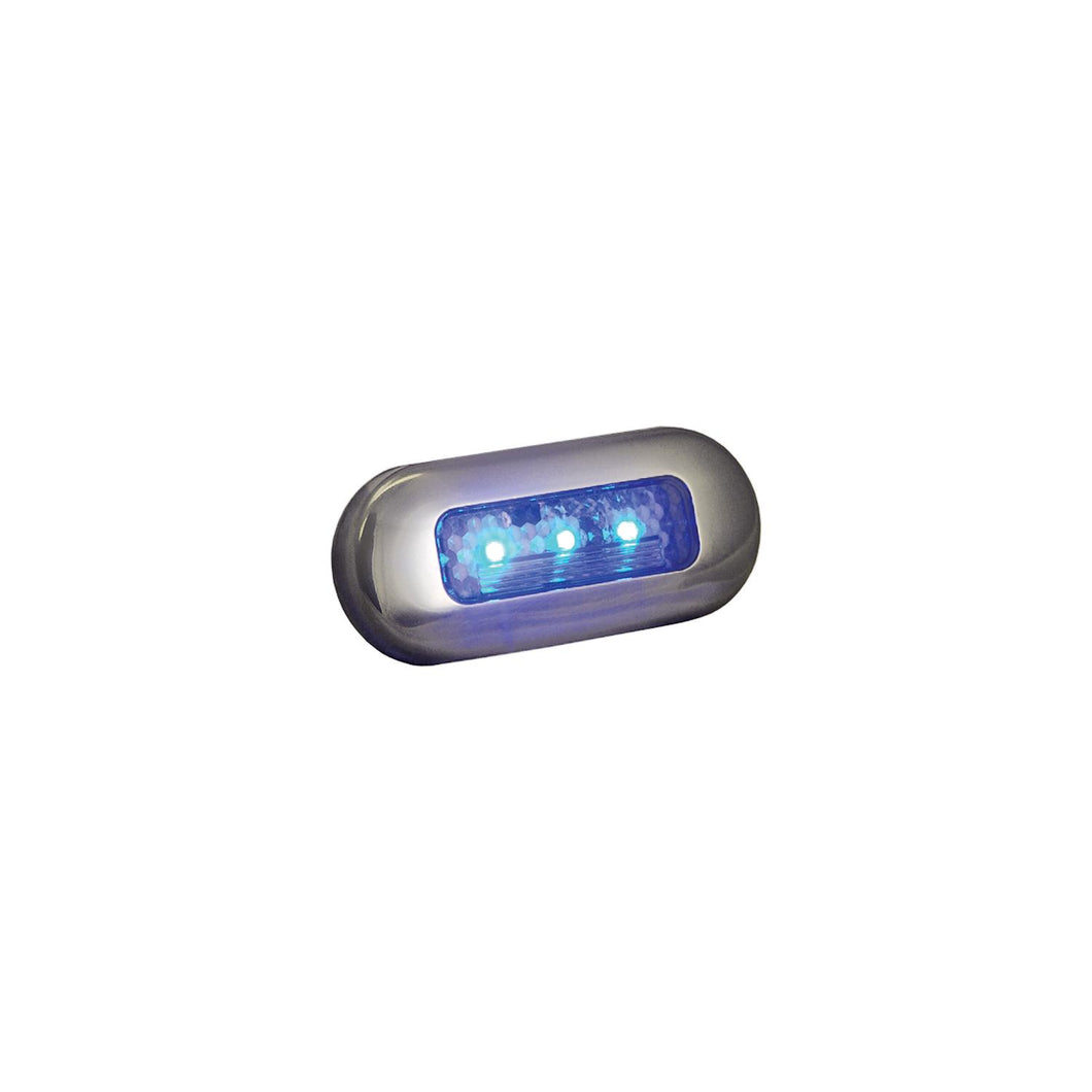 T-H Marine LED Oblong Courtesy Light With Stainless Steel Bezel -Modern Boat Sales & Service