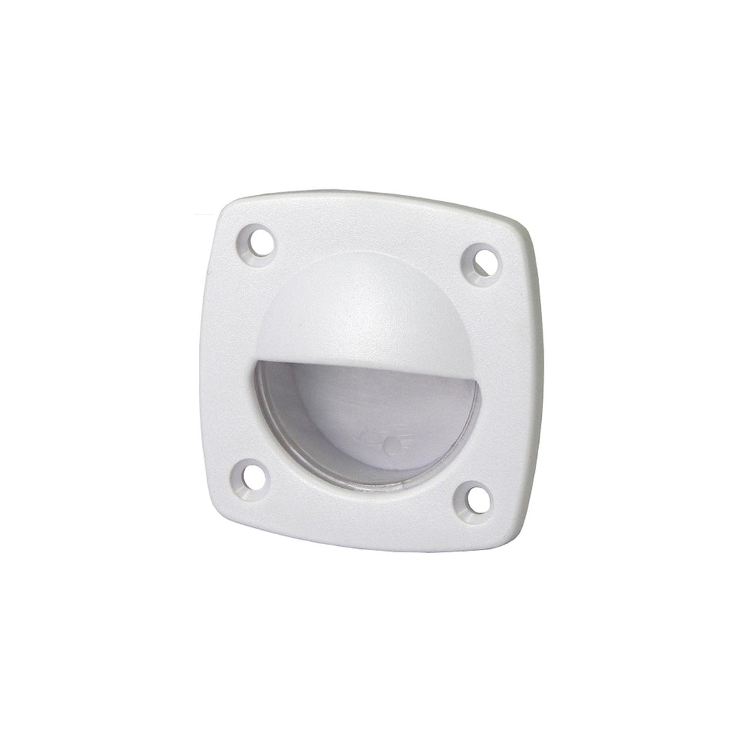 T-H Marine LED Courtesy Companion Way Light With Exposed Fasteners and White Plastic Bezel, White LEDs -Modern Boat Sales & Service