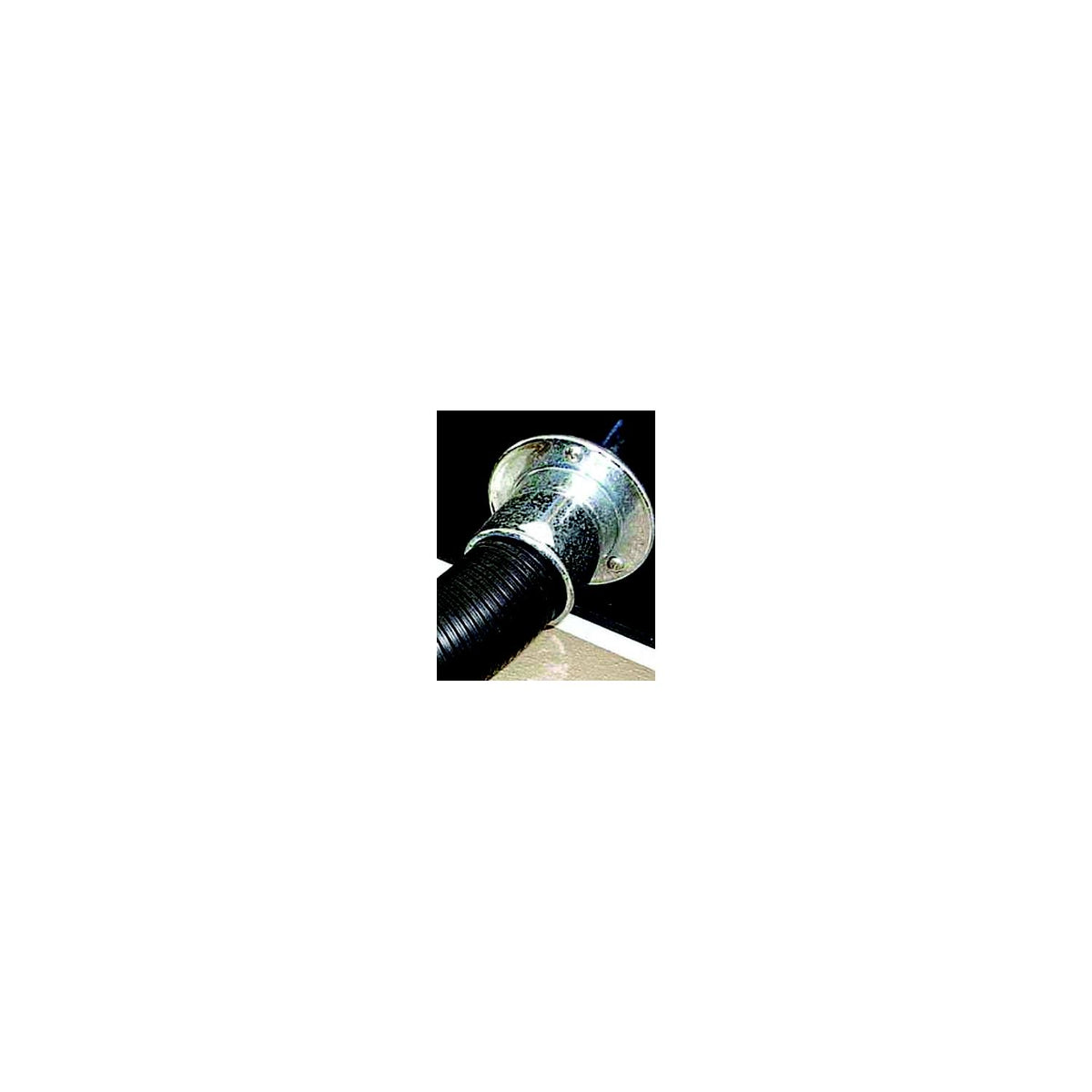 T-H Marine RFK1CPDP Chrome Rigging Flange Hose and 4' of 2" Black Hose -Modern Boat Sales & Service