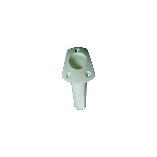 T-H Marine Angled 30 Degree Rod Holder 8-3/4" L Fits 2" Hole, White -Modern Boat Sales & Service