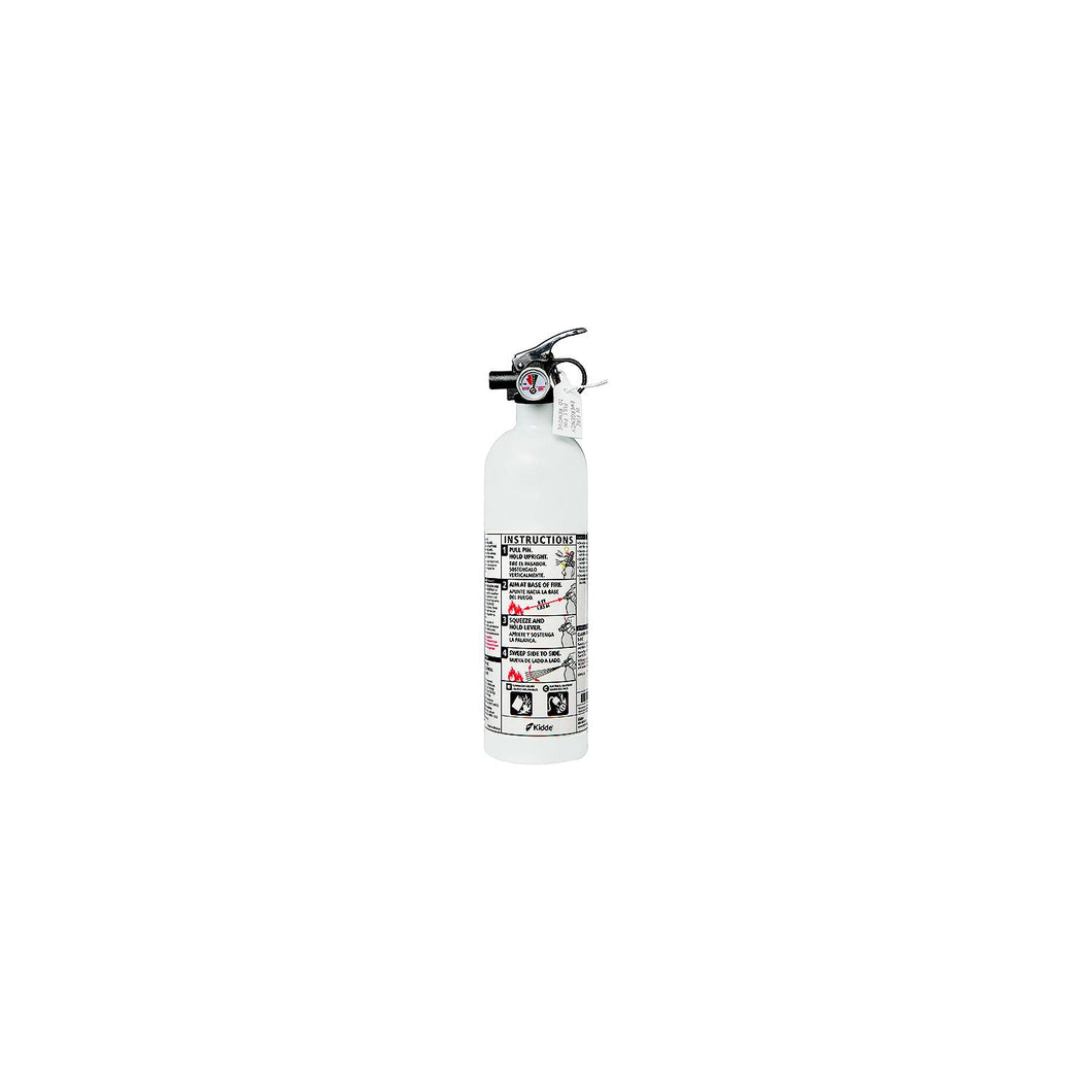 Kidde 21028230 Basic Fire Extinguisher, White 5 BC Pindicator -Modern Boat Sales & Service