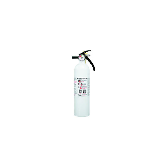 Kidde 466628MTL Basic Fire Extinguisher, White 10 BC w/Gauge -Modern Boat Sales & Service