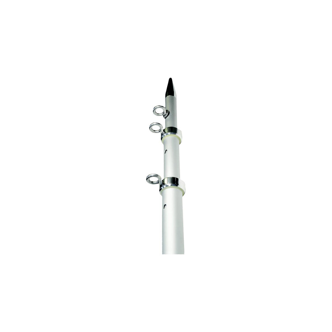 TACO Tele Center Rigger Poles, 8' Silver -Modern Boat Sales & Service