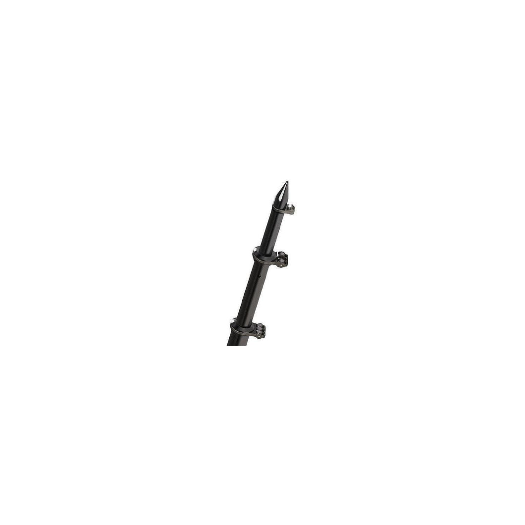 Taco OT0318HDBKA Deluxe Aluminum Tele-Outrigger Pole, 18', Black, 1 pr. -Modern Boat Sales & Service