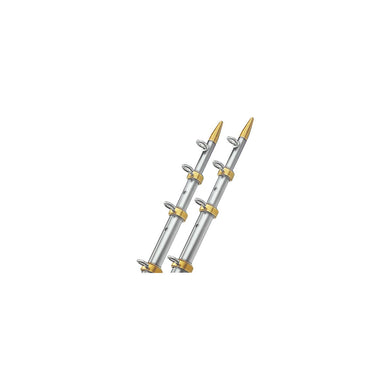 15' Silver/Silver Telescoping Outrigger -Modern Boat Sales & Service