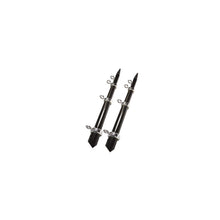 15' Heavy Duty Black/Silver Telescoping Outrigger Default Title -Modern Boat Sales & Service