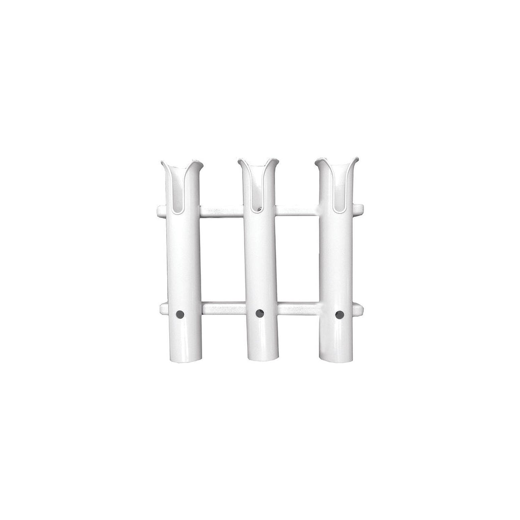 Polyethylene 3-Rod Rack, White Default Title -Modern Boat Sales & Service