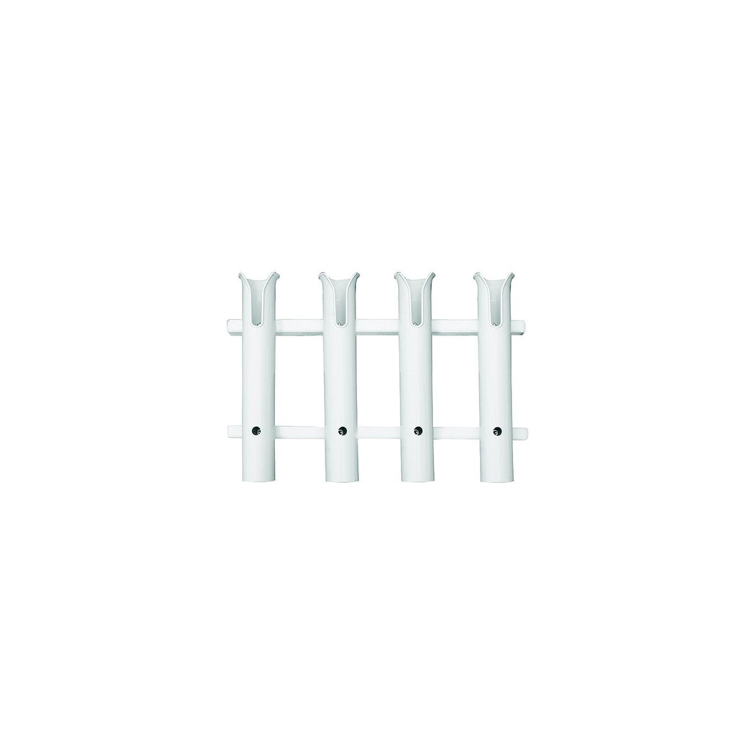 Polyethylene 4-Rod Rack, White -Modern Boat Sales & Service