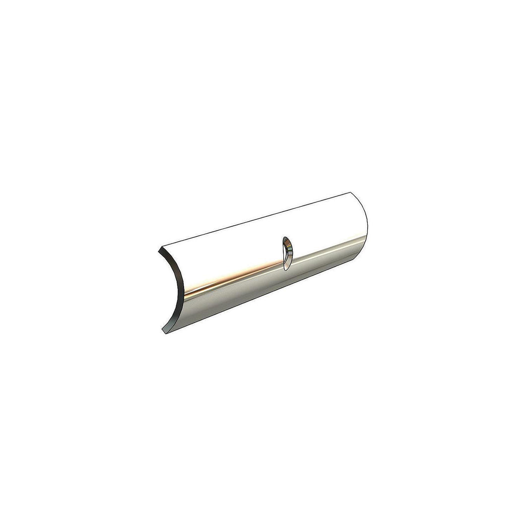 Taco S114650P12 1 X 12' SS Hollow Back Rub Rail -Modern Boat Sales & Service