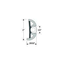 Taco V119990WCM602 Suproflex Rub Rail Kit, Medium, 60', White/Chrome -Modern Boat Sales & Service