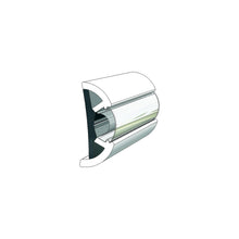 Taco V119960WCM602 Suproflex Rub Rail Kit, Small, 60', White/Chrome -Modern Boat Sales & Service