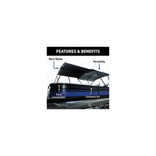 Taylor 2021013744 Bimini Extension For SureshadeÂ® Power Bimini , 92" W x 91"L extended, Black Default Title -Modern Boat Sales & Service