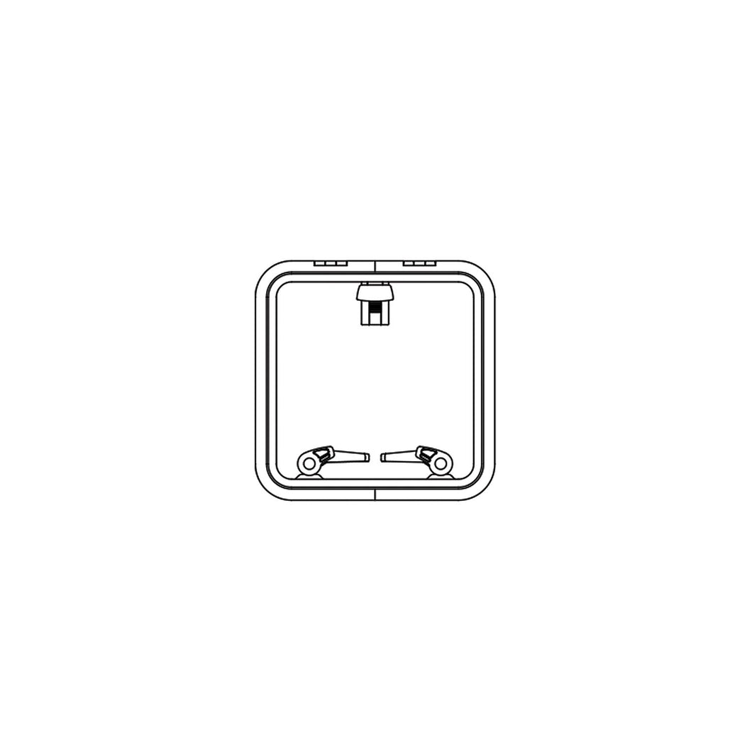 Lewmar 39944030 Low Profile Size 44 Rectangular Self Supporting Hatch -Modern Boat Sales & Service
