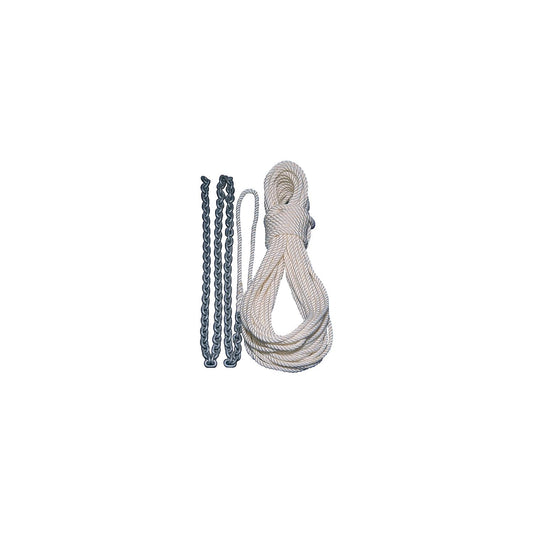 1/2 X 150' Nylon w/1/4 X 10' -Modern Boat Sales & Service