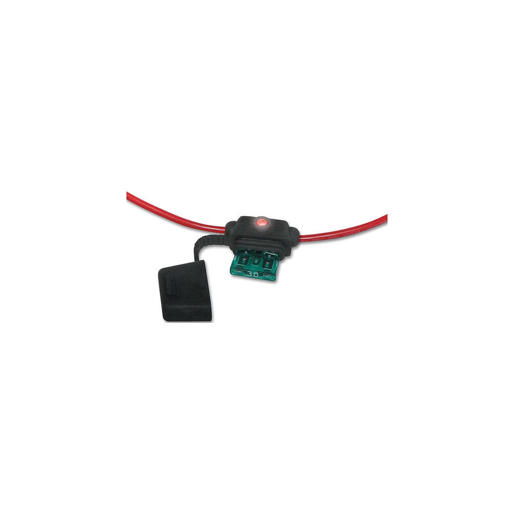 Battery Doctor LED Fuse Holder, 30A Mini -Modern Boat Sales & Service