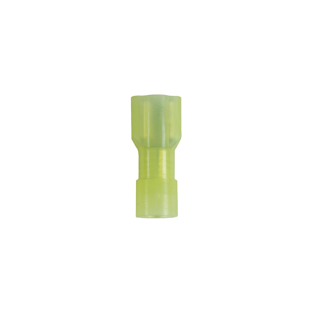 Battery Doctor Yellow Nylon Fully Insulated Quick Disconnects, 12-10 AWG, Female, 5/Pk. -Modern Boat Sales & Service