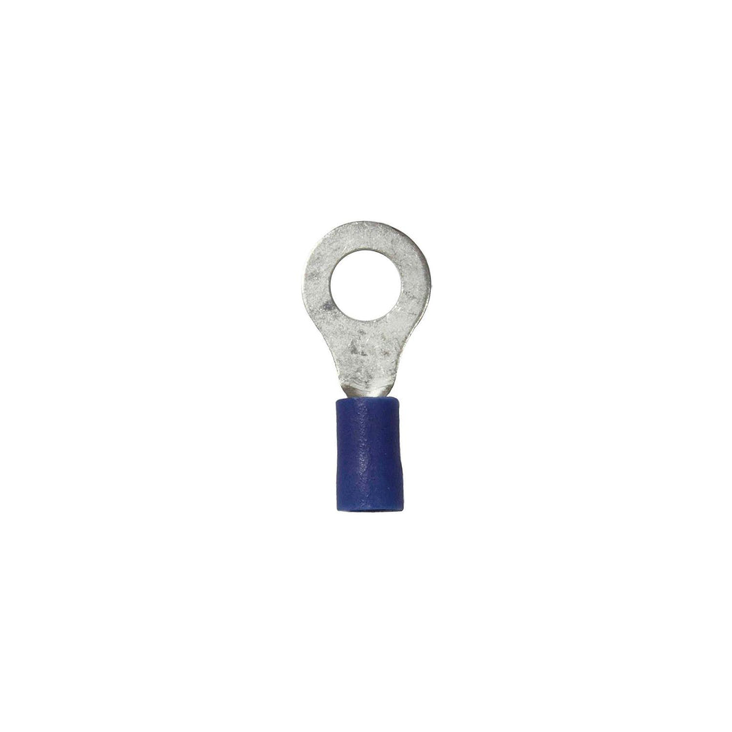 Battery Doctor Blue Vinyl Insulated Ring Terminal, 16-14 AWG, 25/Pk. -Modern Boat Sales & Service