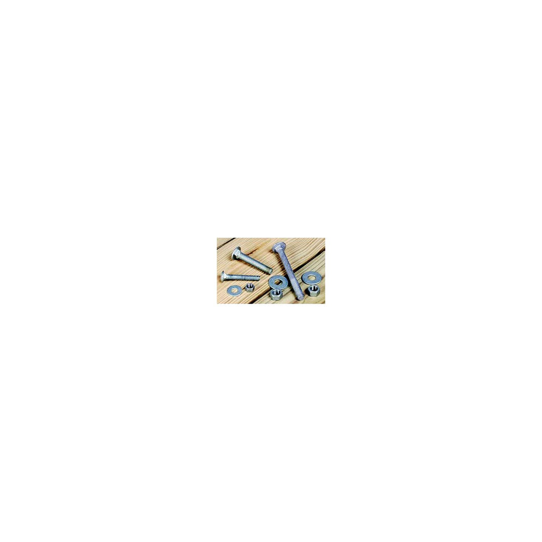 Tie Down Engineering Dock Hardware - Hot Dipped Galvanized Carriage Bolt Set (8 Per Bag) Default Title -Modern Boat Sales & Service