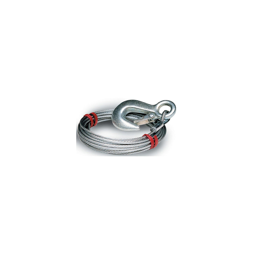 Tie Down Engineering Galvanized Steel 7 x 19 Winch Cable With Galvanized Latch Hook -Modern Boat Sales & Service