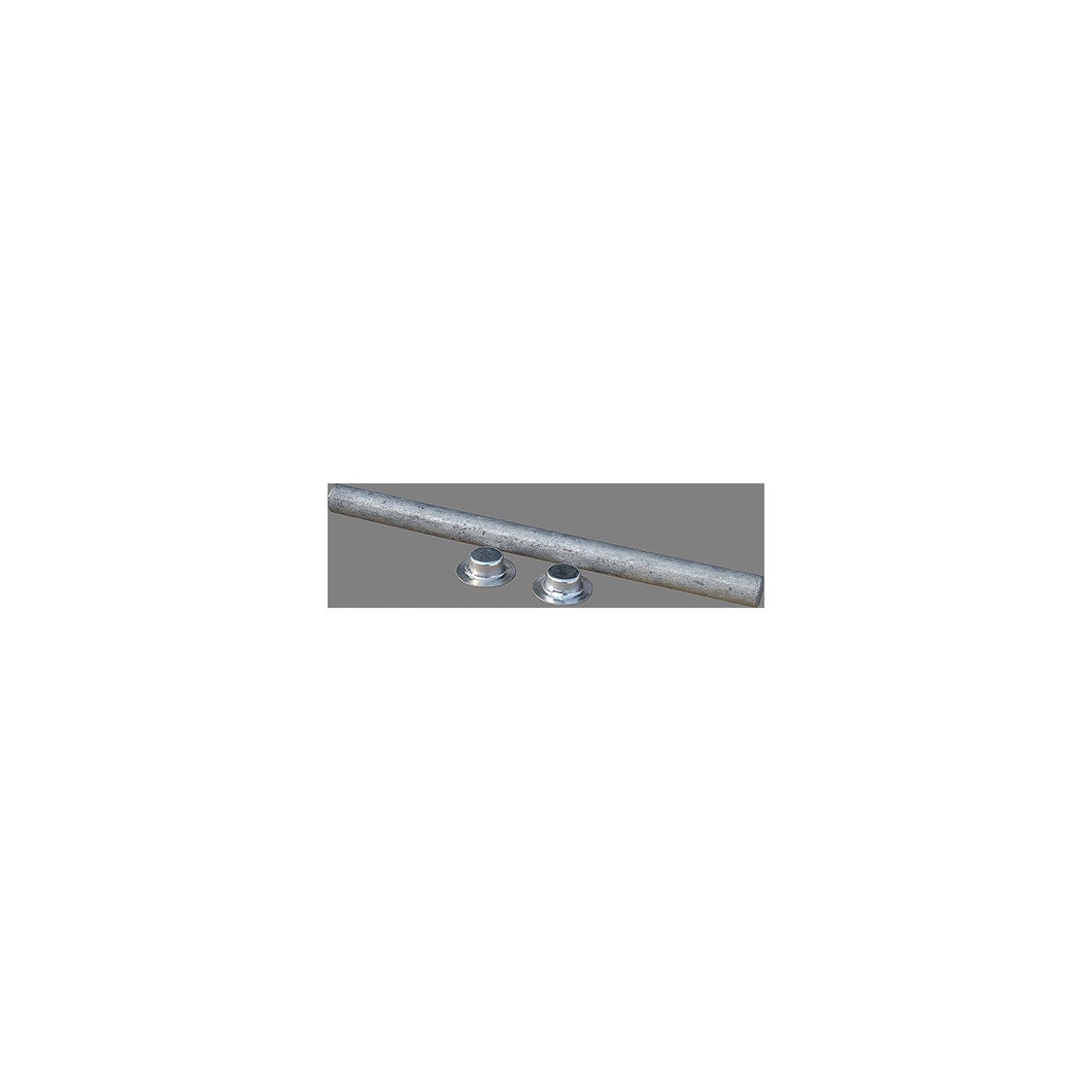Tie Down Engineering Galvanized Roller Shaft w/Pal Nuts -Modern Boat Sales & Service