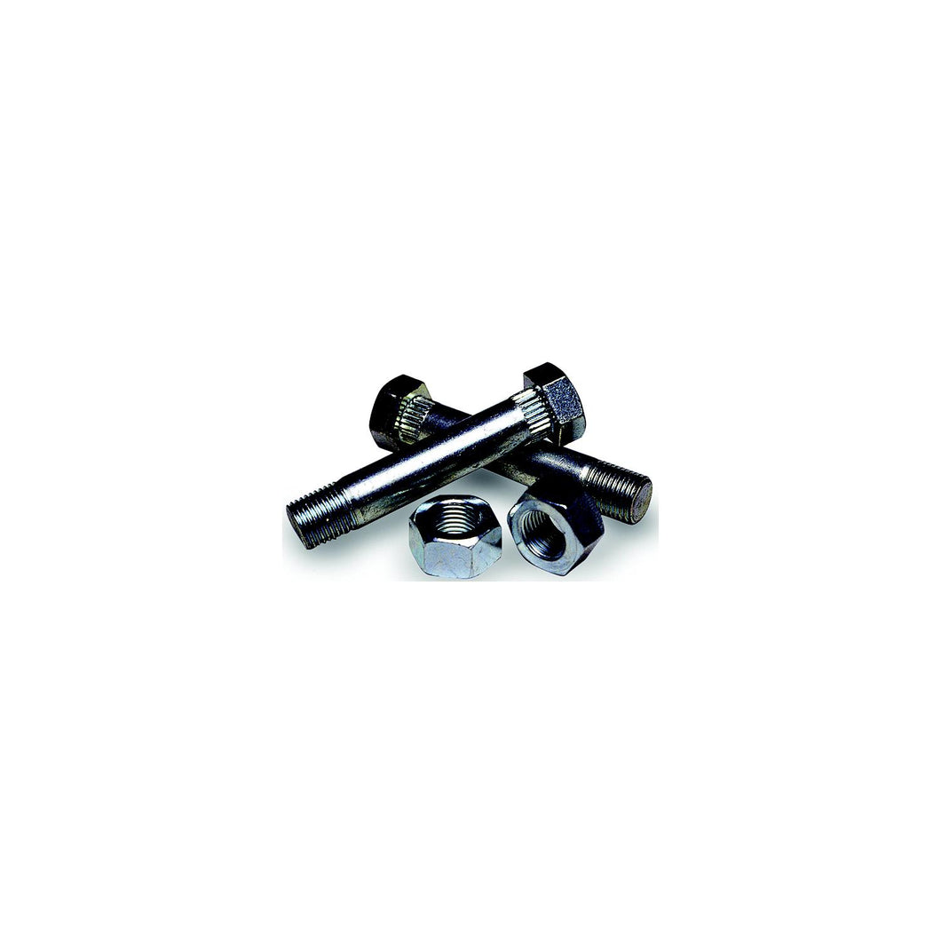 Tie Down Engineering Fluted Zinc Plated Shackle Bolts With Nuts For Use With Spring Hanger Brackets (2 Per Pack) -Modern Boat Sales & Service