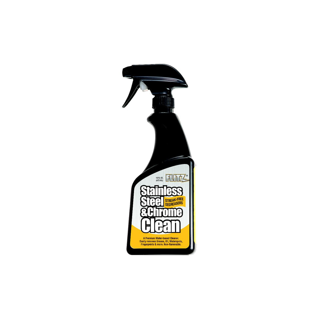 Flitz Stainless Steel & Chrome Clean, 16 oz. -Modern Boat Sales & Service