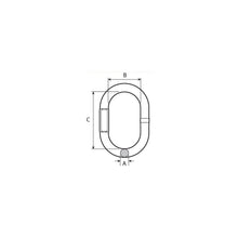 Acco/Peerless 8451100 V10 Chain Oblong Master Link, 5/8" -Modern Boat Sales & Service