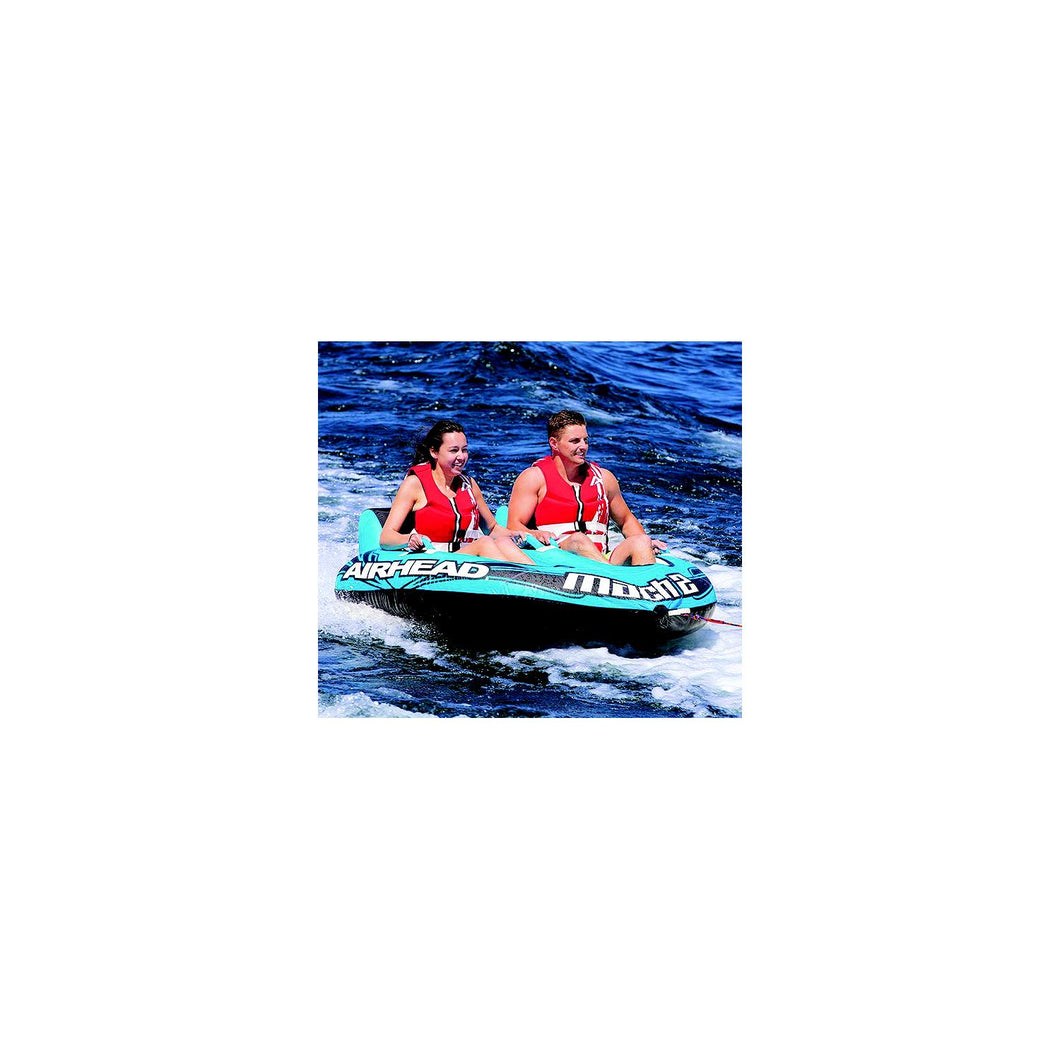 AirHead AHT2M2 Mach 2 Cockpit Towable Tube, 2 Rider Default Title -Modern Boat Sales & Service
