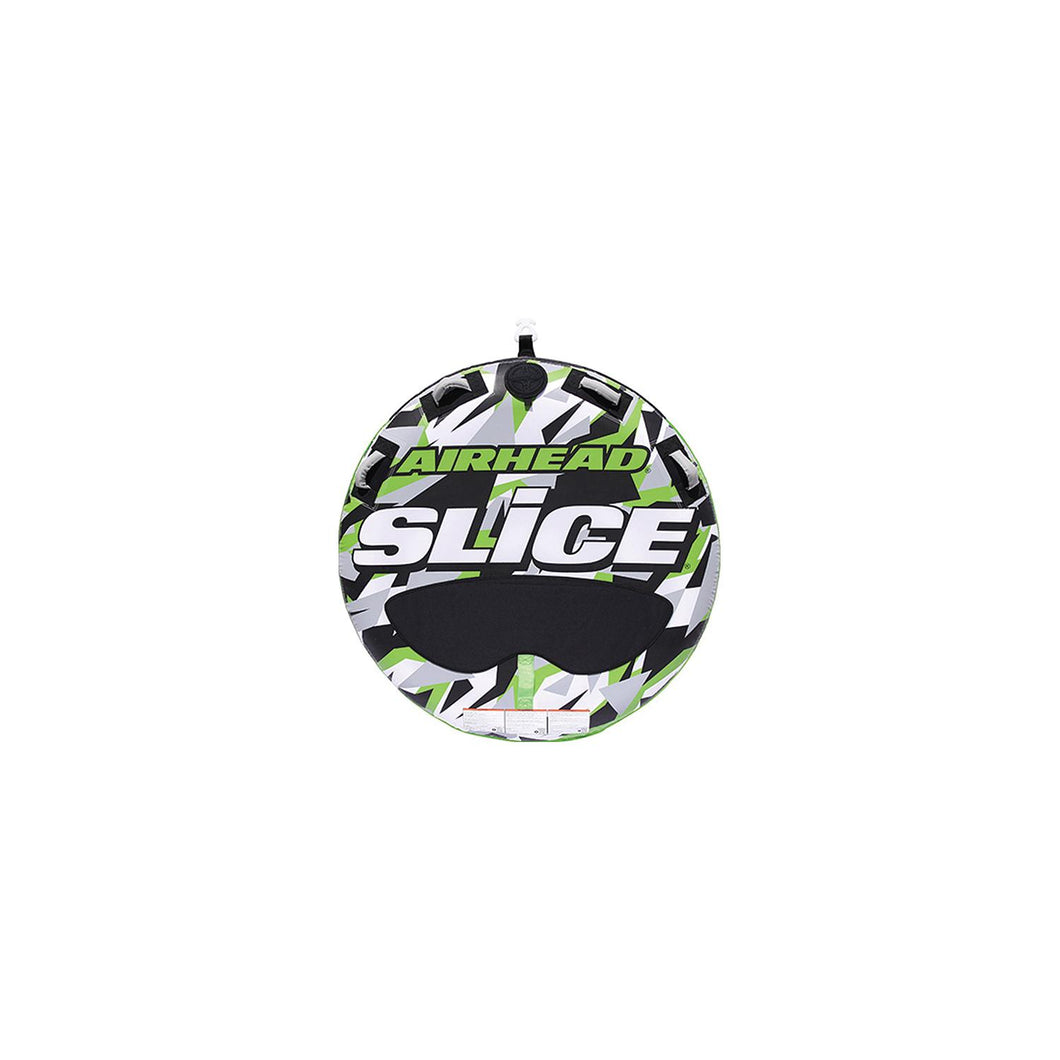 AirHead AHT22SL Inflatable 2 Person Rider Green SliceÂ® Deck Tube Default Title -Modern Boat Sales & Service