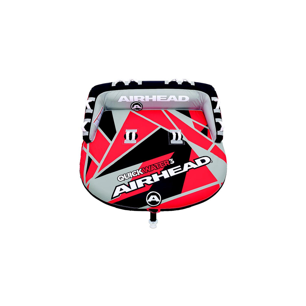 AirHead AHT50188RBK Quick Water Towable, Red/Black, 1-3 Riders -Modern Boat Sales & Service