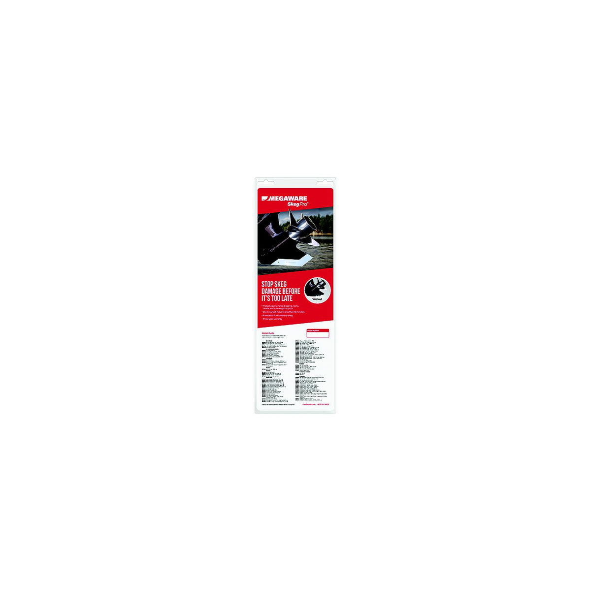 SkegPro SP655 Skeg Protector For Select Honda, Mercury, Suzuki, Tohatsu-Nissan and Yamaha Models Default Title -Modern Boat Sales & Service