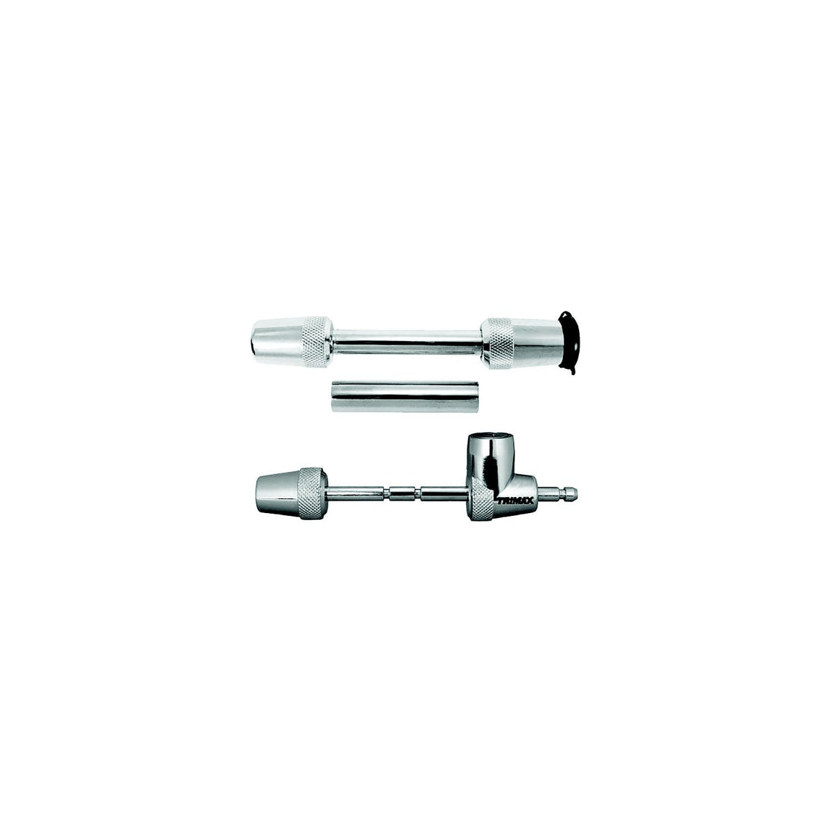 Trimax TM3123 Chrome TS32 Universal Receiver Lock & TC123 Adjustable Coupler Lock -Modern Boat Sales & Service