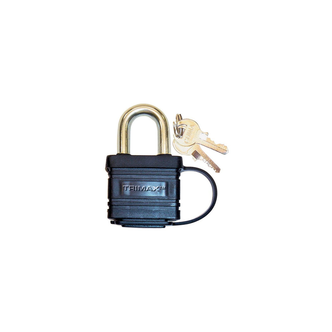 Trimax Solid Brass Waterproof Padlock Keyed Alike (3 Per Pack) -Modern Boat Sales & Service
