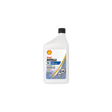 Shell 550049483 RotellaÂ® T4 Triple-ProtectionÂ® Heavy-Duty Diesel Motor Oil, 15W-40, Qt. -Modern Boat Sales & Service