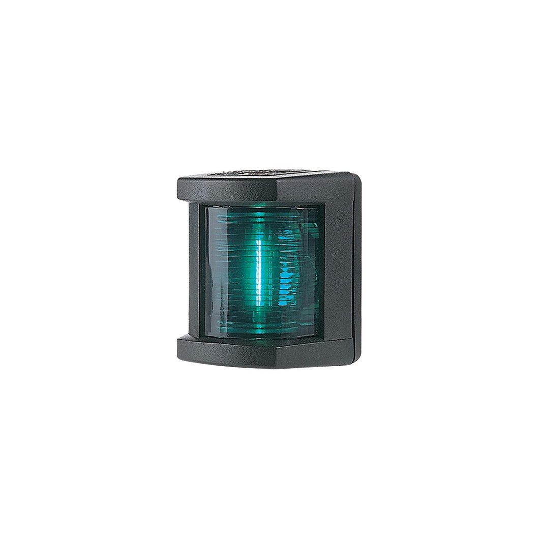 Hella 3562 Series 12V 1 NM Powerboat and Yacht Navigation Lamp, Black Housing, Starboard -Modern Boat Sales & Service