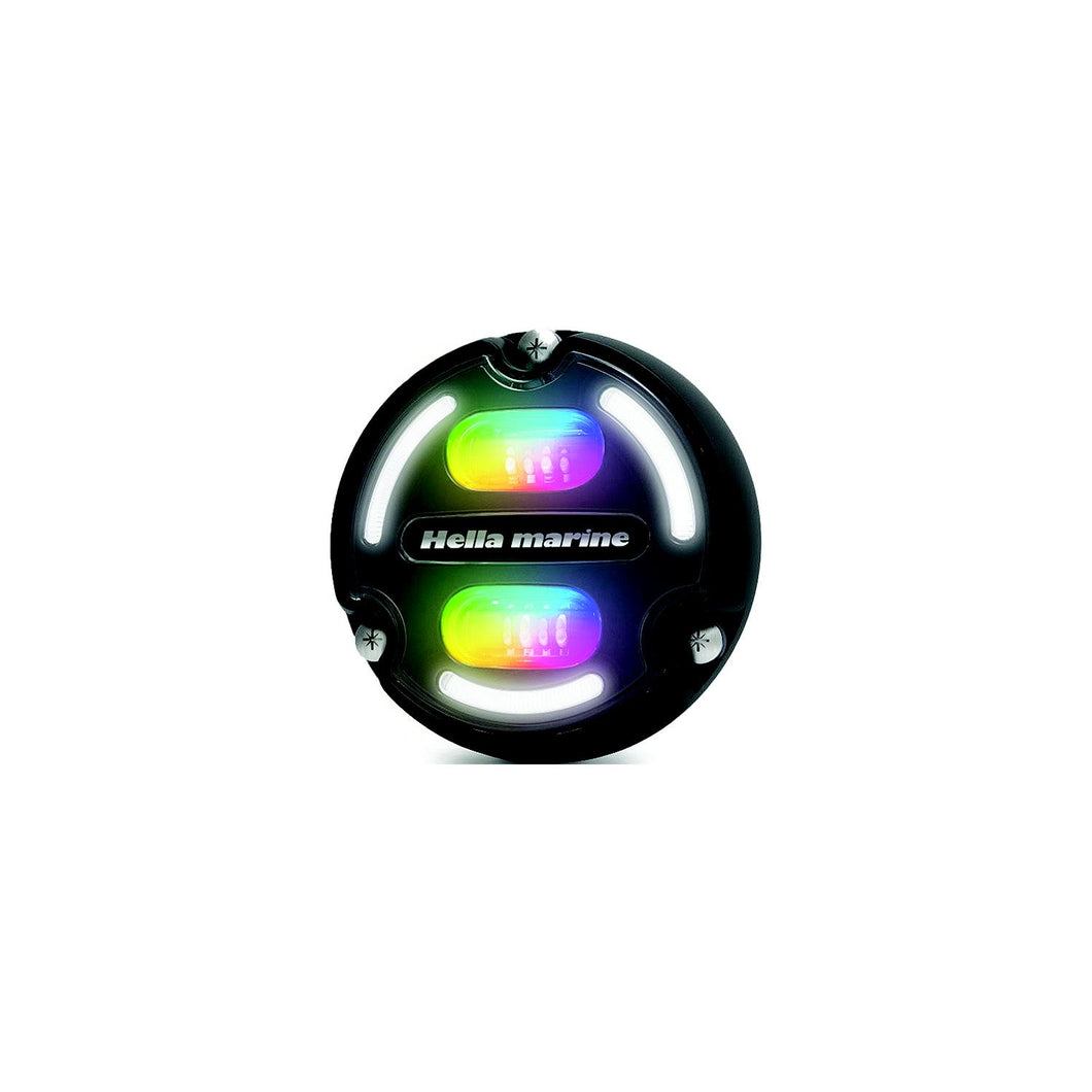 Hella 016148001 Apelo A2 Underwater Light, Aluminum Housing, Charcoal Lens, RGB LEDs -Modern Boat Sales & Service