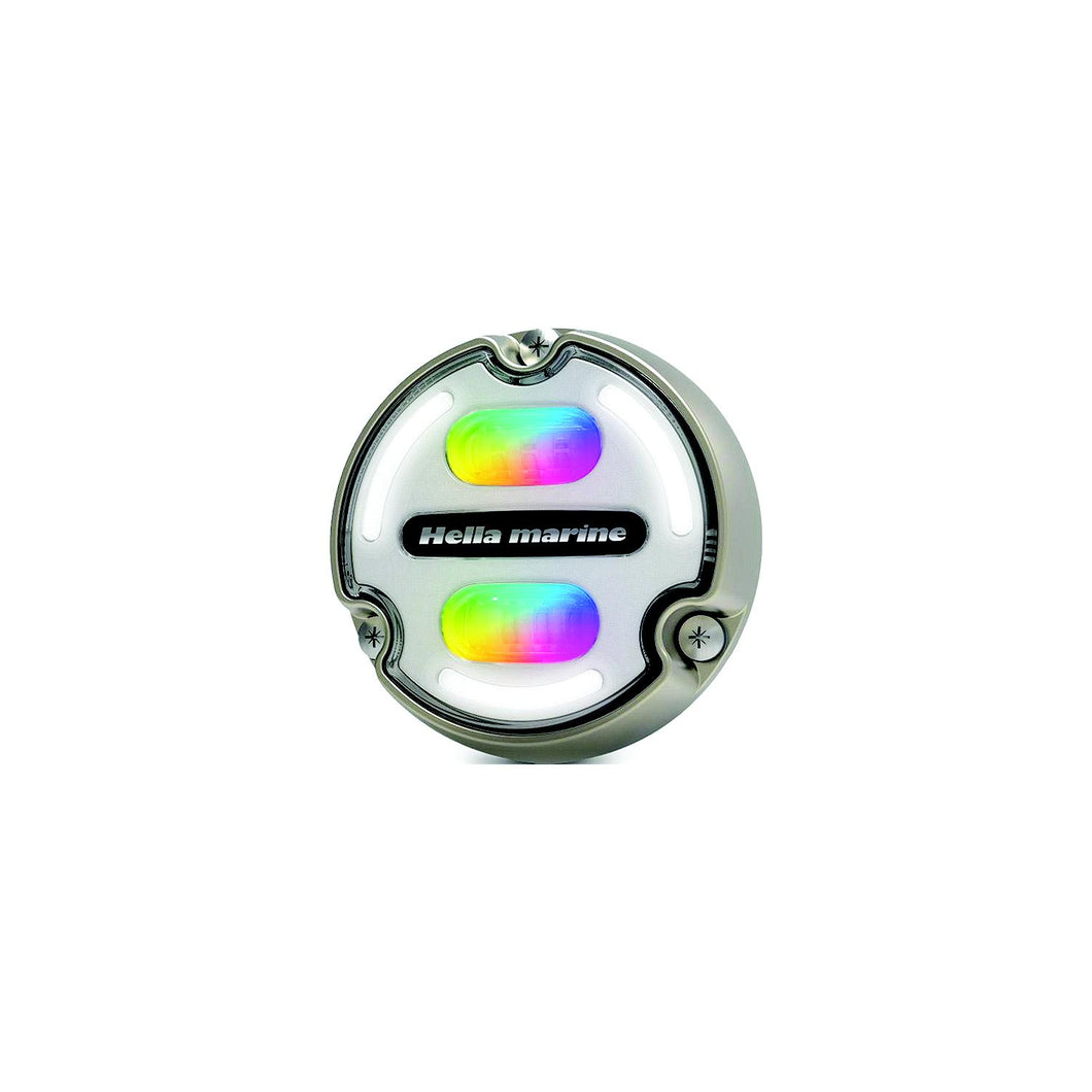 Hella 016148101 Apelo A2 Underwater Light, Bronze Housing, White Lens, RGB LEDs -Modern Boat Sales & Service