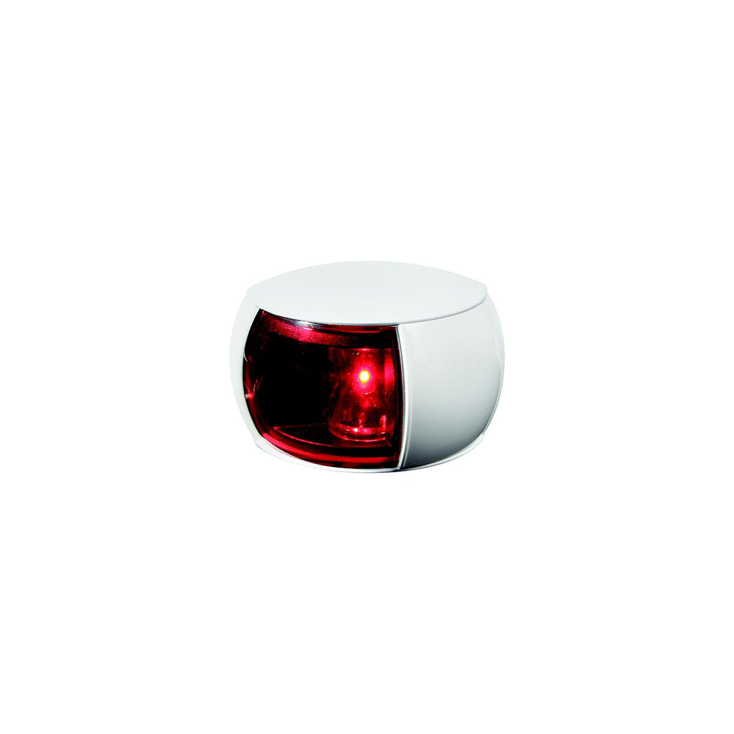 Hella 980520011 NaviLEDÂ® Port (Red) Side Light Only, White w/Red Lens, 1 ea. -Modern Boat Sales & Service